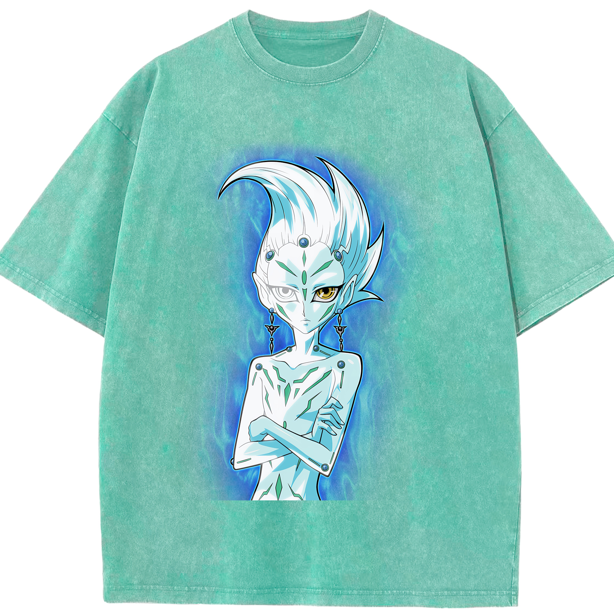 （画像用） 遊☆戯☆王 Yu-Gi-Oh! 綿100% ヴィンテージ風 半袖Tシャツ（フロントプリント）